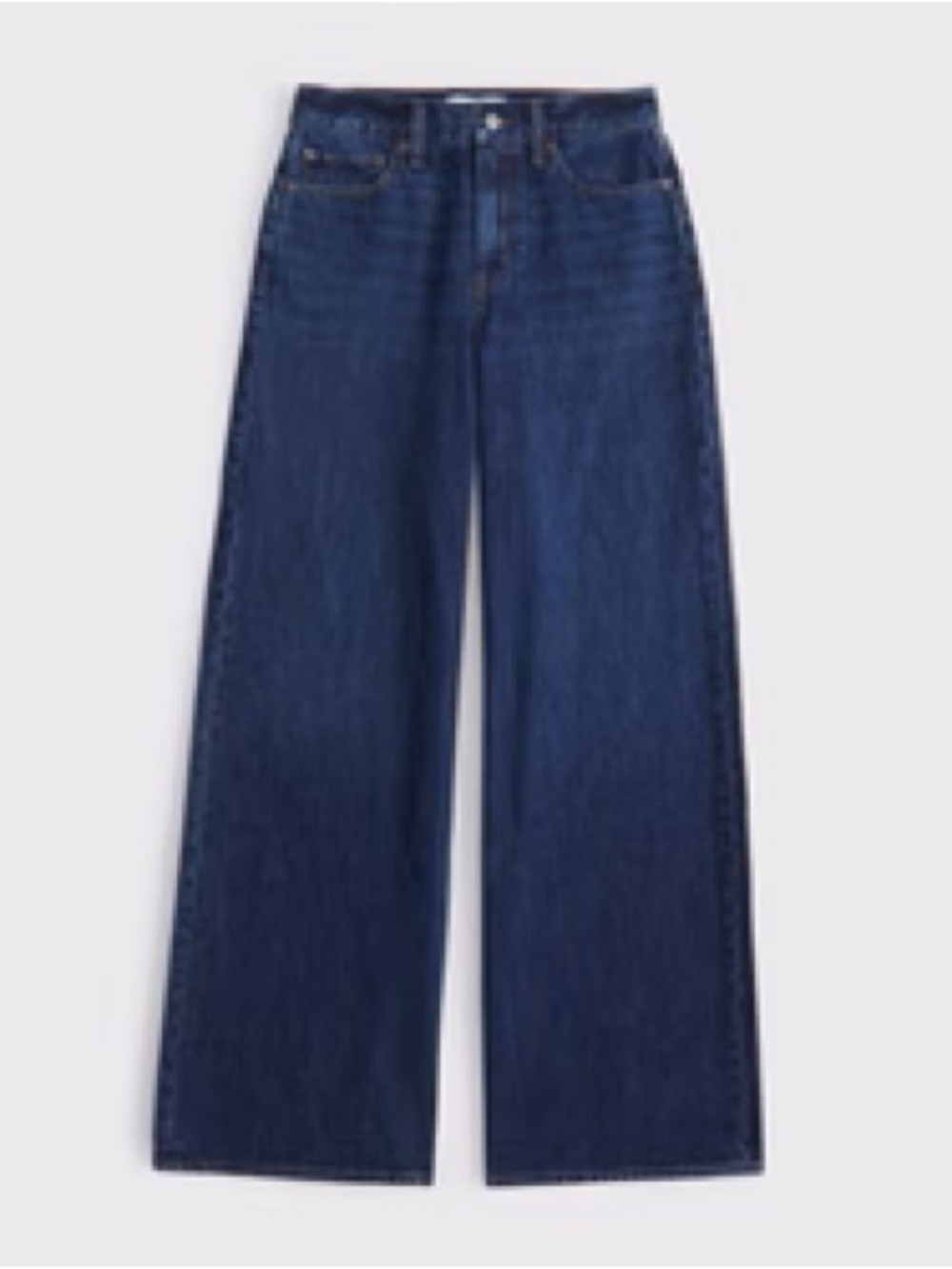 Abercrombie Curve Love High Rise Wide Leg Jean